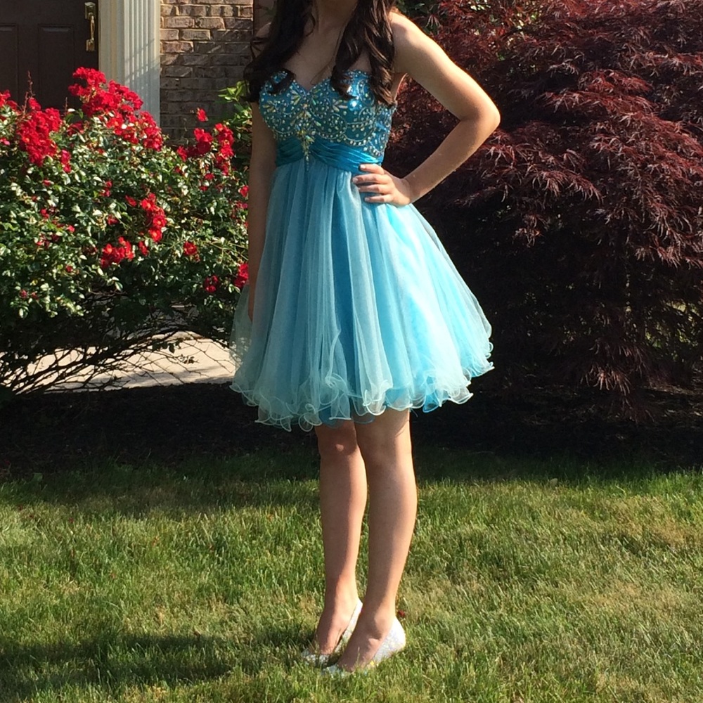 Blue Formal/Prom Dress
